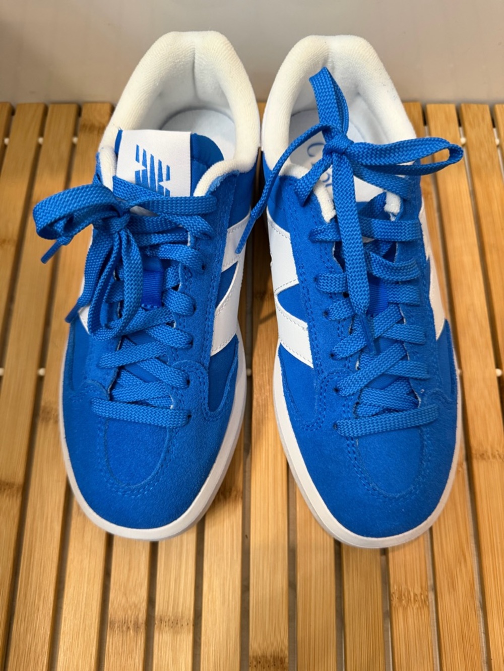 New Balance Blue & White CT302 Box Label